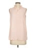 Talbots 100% Polyester Pink Sleeveless Blouse Size S - photo 1