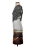 Clover Canyon Graphic Gray Cocktail Dress Size S - photo 5