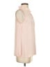 Talbots 100% Polyester Pink Sleeveless Blouse Size S - photo 4