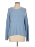 T Tahari Solid Blue Pullover Sweater Size XL - photo 1