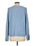 T Tahari Solid Blue Pullover Sweater Size XL - photo 2