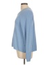 T Tahari Solid Blue Pullover Sweater Size XL - photo 5