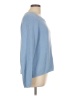 T Tahari Solid Blue Pullover Sweater Size XL - photo 4