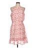 She + Sky 100% Polyester Floral Pink Casual Dress Size L - photo 1