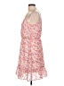 She + Sky 100% Polyester Floral Pink Casual Dress Size L - photo 5