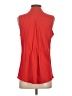 Nic + Zoe 100% Polyester Red Sleeveless Blouse Size S - photo 2