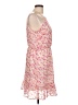 She + Sky 100% Polyester Floral Pink Casual Dress Size L - photo 4
