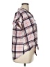 New York Laundry 100% Polyester Plaid Pink Short Sleeve Blouse Size XL - photo 4