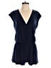 BCBGeneration Solid Blue Romper Size S - photo 1