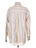 Boden Stripes Ivory Long Sleeve Button-Down Shirt Size 4 - photo 2