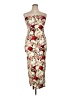 Shein Curve Floral Ivory Cocktail Dress Size 0X - photo 1