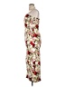 Shein Curve Floral Ivory Cocktail Dress Size 0X - photo 5