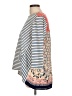 MULTIPLES Stripes Blue 3/4 Sleeve Blouse Size L - photo 5