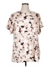 Shein Curve Tan Short Sleeve T-Shirt Size 16 Plus (2) - photo 1