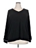 T Tahari Black Long Sleeve Top Size 2X - photo 1