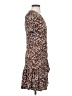 MICHAEL Michael Kors Print Brown Casual Dress Size XS - photo 4