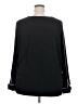 T Tahari Black Long Sleeve Top Size 2X - photo 2