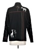 Allison Daley Graphic Black Jacket Size S - photo 2