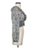 Zara Silver Long Sleeve Blouse Size XS - photo 4