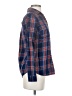 Old Navy 100% Cotton Plaid Blue Long Sleeve Button-Down Shirt Size XS - photo 4