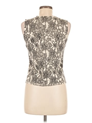 Rafael Sleeveless Silk Top (view 2)