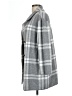 Anne Klein Plaid Gray Coat Size L - photo 5