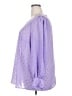 Torrid 100% Polyester Purple Long Sleeve Blouse Size 2X Plus (2) - photo 5