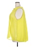 Apt. 9 100% Polyester Yellow Sleeveless Blouse Size 2X - photo 5