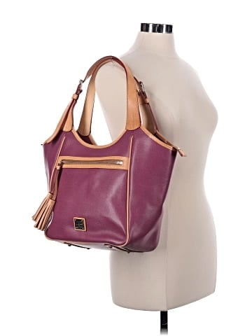 Dooney & Bourke Leather Satchel (view 2)