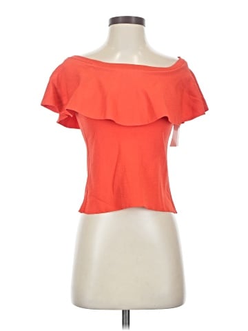Eliza J Short Sleeve Top (view 1)