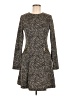 MICHAEL Michael Kors Tweed Gray Casual Dress Size 8 - photo 1