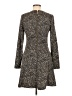 MICHAEL Michael Kors Tweed Gray Casual Dress Size 8 - photo 2