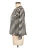Kule 100% Cotton Stripes Ivory Long Sleeve Turtleneck Size M - photo 5