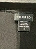 Torrid 100% Rayon Black 3/4 Sleeve Blouse Size 3X Plus (3) - photo 4