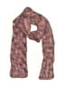 Unbranded Tweed Burgundy Pink Scarf One size - photo 1