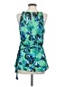 Banana Republic 100% Polyester Green Sleeveless Blouse Size S - photo 2