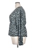 MNG 100% Polyester Blue Long Sleeve Blouse Size XXL - photo 5