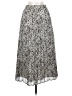 A New Day 100% Polyester Animal Print Silver Casual Skirt Size XS - photo 2