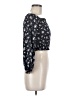 Assorted Brands Black 3/4 Sleeve Blouse Size M - photo 4