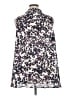 Nic + Zoe 100% Polyester Purple Sleeveless Button-Down Shirt Size 1X - photo 2