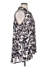 Nic + Zoe 100% Polyester Purple Sleeveless Button-Down Shirt Size 1X - photo 4