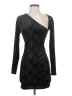 H:ours Metallic Silver Cocktail Dress Size XXS - photo 1