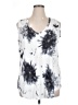Unbranded White Sleeveless T-Shirt Size XL - photo 1