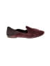 Vince. 100% Leather Color Block Burgundy Flats Size 7 - photo 1
