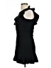 Wild Daisy Solid Black Cocktail Dress Size 10 - photo 5