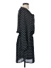 Express 100% Polyester Polka Dots Black Casual Dress Size P - Sm - photo 4