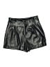 7 For All Mankind 100% Polyurethane Metallic Silver Shorts Size XS - photo 1