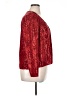 R&M Richards Print Red Blazer Size 16 - photo 4
