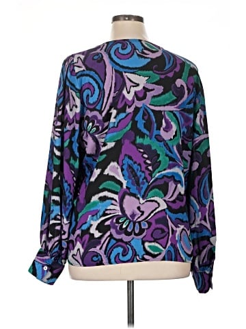 Susan Graver Long Sleeve Blouse (view 2)