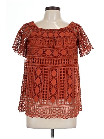 Maurices Short Sleeve Blouse (view 1)